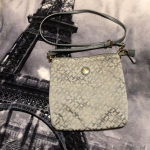 Tommy Hilfiger crossbody purse Gray
